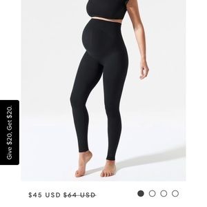 Black Maternity Leggings size XL